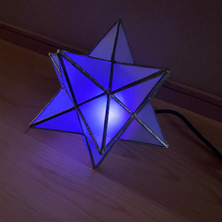 ステンドグラス　星型ライト 星型ステンドグラスライト センサーLEDライト【nova】 | iichi