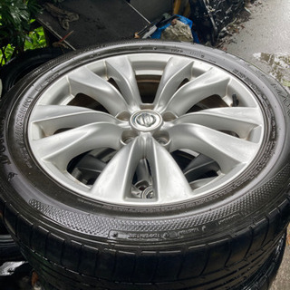 51フーガ 純正ホイール タイヤ付きの画像