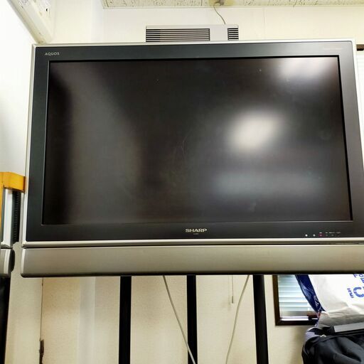 【テレビ37型+高さのある台付き】SHARP AQUOS　37型液晶テレビ