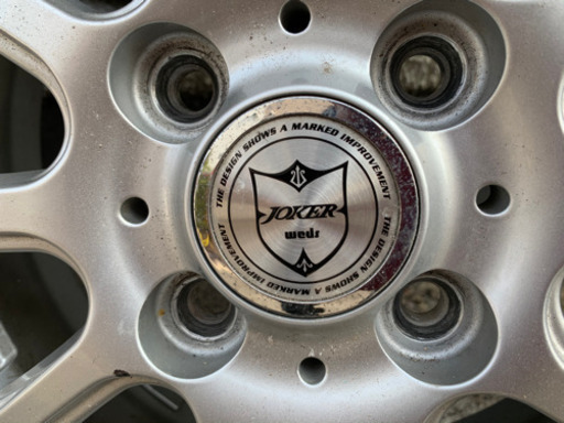 14インチ　スタッドレス4本セット　ホイール付　165/70R14