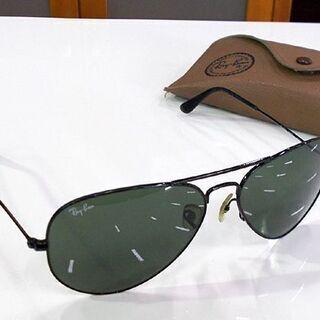 ◇レイバン ティアドロップ サングラス アビエーター RB3025 AVIATOR L L2823 RayBan グレー系 イタリア製 札幌市東区 新道東店の画像
