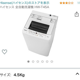 あげます。洗濯機の画像