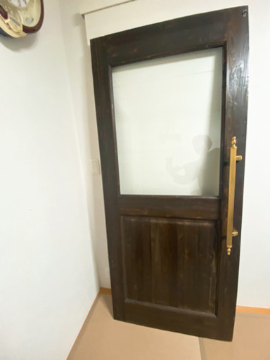 【無垢木のドア】