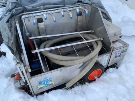 楽々融雪機　早い者勝ち！雪降ってからでは無くなっています！