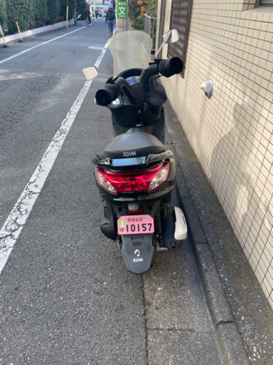 SYM rv125i  実働　自賠責あり