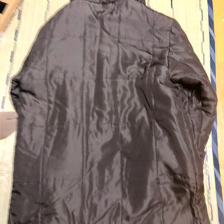 こげ茶のダウンコート　Ｌサイズの画像