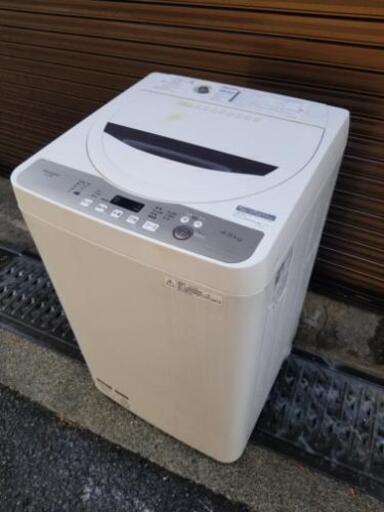 シャープ！　全自動洗濯機！　2018年式！