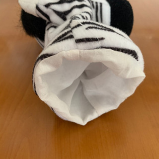 シマウマパペット(ぬいぐるみ)の画像