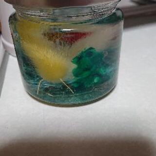 ハーバリウムとレジンのコラボ