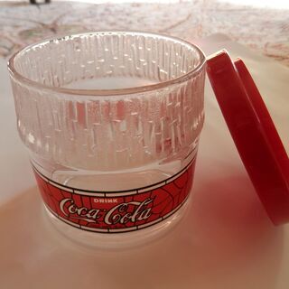 ＣｏｃａＣｏｌａのガラスコップと手提げバッグ&鉛筆５本の画像