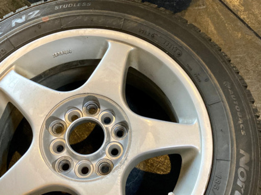 スタッドレス　185/65R15 North Trek N-2 アルミ4本セット ノーストレック 国産2025年製185/65R15 スタッドレスタイヤ（ノース 