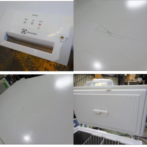 (142-03) エレクトロラックス 冷凍ストッカー　鍵欠品　 BNLF3000S 300L 2016年製 電気冷凍庫 チェスト型フリ