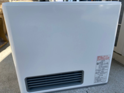 2018年製 ノーリツ NC-24FSE(W)/[ガスファンヒーター スタンダードタイプ 木造7畳まで/コンクリート造9畳まで 都市ガ