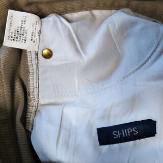 SHIPSの綿パンツ W80cmの画像