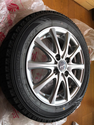 (引取限定)スタッドレスタイヤ&アルミホイル4本セット