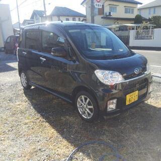5万キロ台！タントエグゼ カスタム！人気のブラック 車検あり