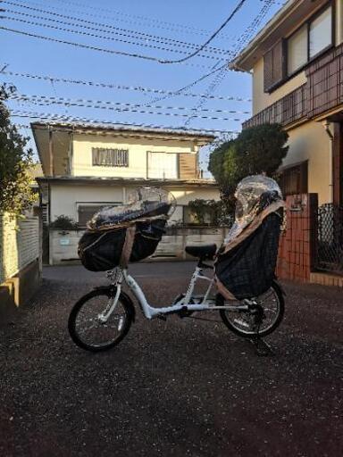 【2台目ﾊﾟﾊﾟ用】令和2年7月12日購入３人乗り自転車