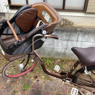 子ども乗せ自転車　サカモトテクノ製　3段切り替え