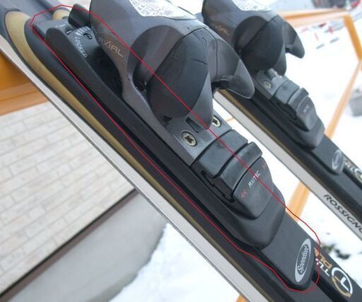 ROSSIGNOL/ロシニョール 10DMO OVERSIZE 158cm カービング スキー 板＆ビンディング 2点セット ☆ Pa