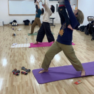川口で親子ヨガ🧘‍♀️
