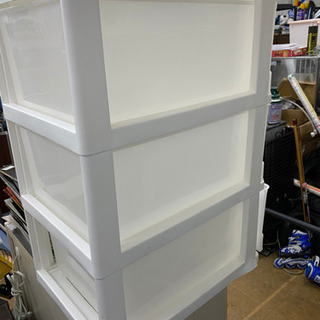 プラスチック収納ケース　中古　リサイクルショップ宮崎屋20.12.23の画像