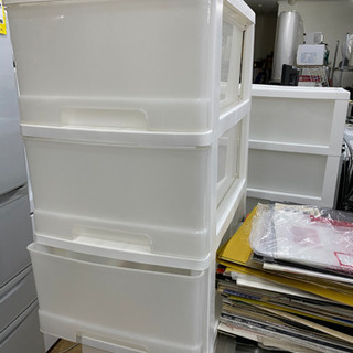 プラスチック収納ケース　中古　リサイクルショップ宮崎屋20.12.23の画像