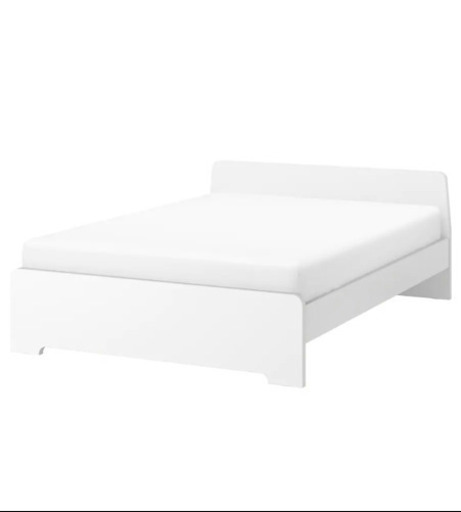 IKEAのダブルベット　マットレス付き
