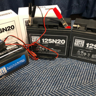 バッテリー2個　充電器1個