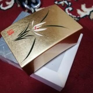 (♦新品)(超超超激安)♦️高級金箔細工の小箱♦️名刺が入る位の...