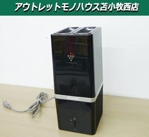 シャープ プラズマクラスター イオン発生機 2009年製 ブラック系 IG-A100 幅14×奥行16×高さ34㎝ SHARP  苫小牧西店