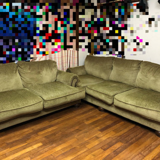 外国製ソファ　セットの画像