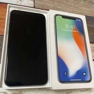 iPhone X AU 256GB シルバー