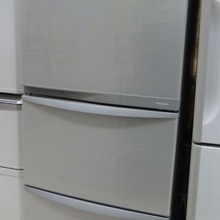 TOSHIBA/東芝 3ドア冷蔵庫 340L GR-E34N 2012年製 【ユーズドユーズ名古屋天白店】 J469