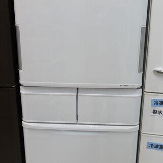 SHARP/シャープ 5ドア冷蔵庫 384L SJ-PW38X-W 2013年製 ホワイト