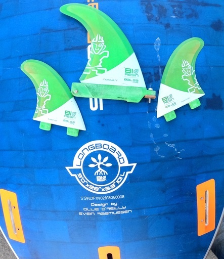 2019年モデル　 9'0" X 28" 101L LONGBOARD BLUE CARBON(中古)