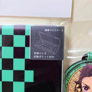 ✨新品✨　鬼滅の刃　炭治郎 キーケース & 和柄マスクケースの画像