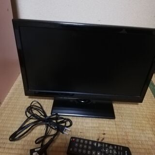 19型DVD内蔵TV　ジャンク品