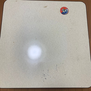 コタツ机　黒　中古品の画像