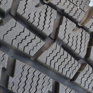 バリ山 15インチ DUNLOP スタッドレスタイヤホイール4本セット 165/60R15