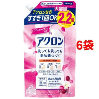 おしゃれ着洗い 6袋