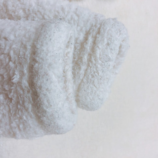 ベビーギャップ　くま耳　もこもこ　足つきカバーオール　70cmの画像