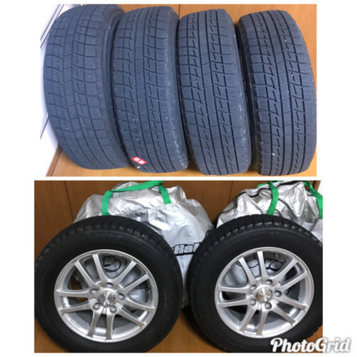 スタッドレスタイヤ　アルミ【195/65R15】ブリジストン   ブリザックレボ1