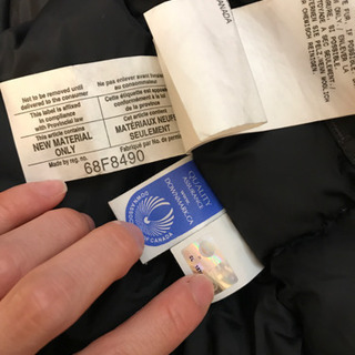 【売却先決定】美品 ☆ カナダグース  ダウン メンズ XSの画像