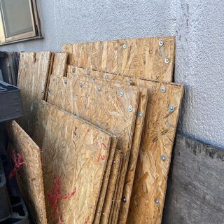 中古　OSB木材　圧縮ボード　DIY  約85×70cm  (サ...