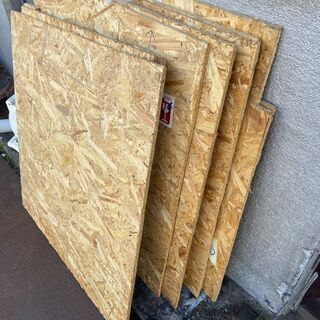 中古　OSB木材　圧縮ボード　DIY  約85×70cm  (サイズいろいろ）の画像
