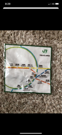 ハンカチ　新品未開封　限定品　ｊｒ　山手線