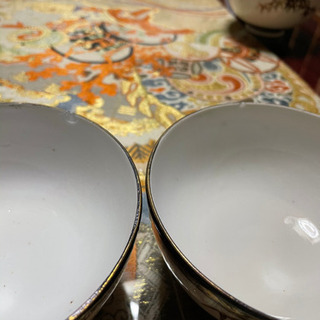 大正　九谷焼セット　の画像