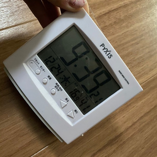 PYXIS (ピクシス) 目覚まし時計 デジタル 電波時計 NR...
