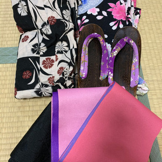 浴衣　下駄