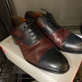 madras マドラス 26.5 ブラウン ビジネスシューズ 本...